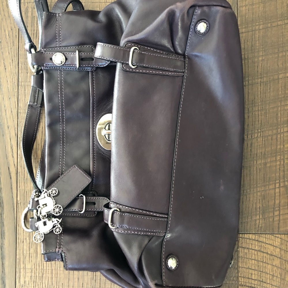 Purple Coach Bag - Picture 3 of 6